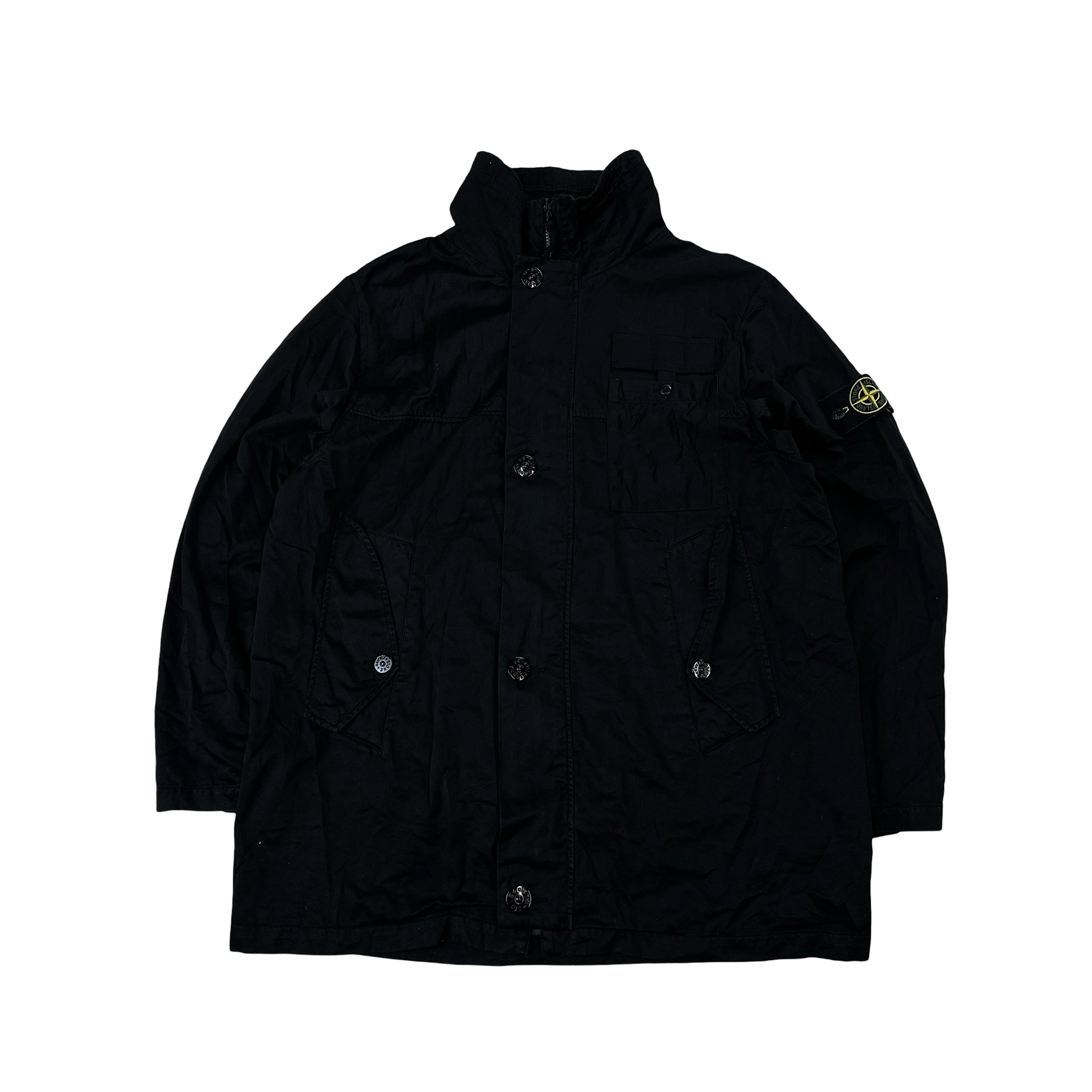 Stone Island A/W 2004 Raso Gommato Jacket – TobyTides STONE ISLAND