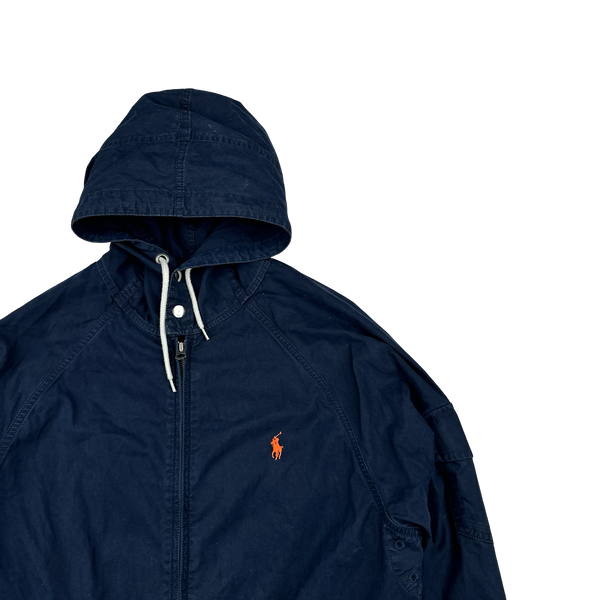 Ralph Lauren Navy Cotton Jacket - Medium