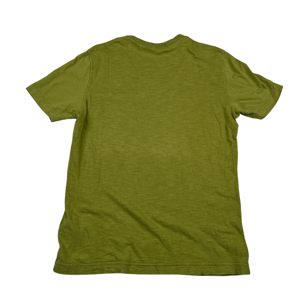 Stone Island 2015 Green Cotton Short Sleeve T Shirt - Large