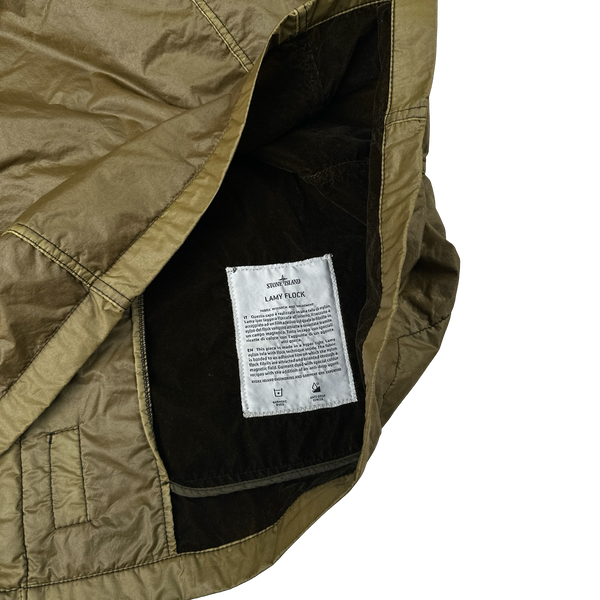 Stone Island 2018 Brown Lamy Flock Multipocket Jacket - XL