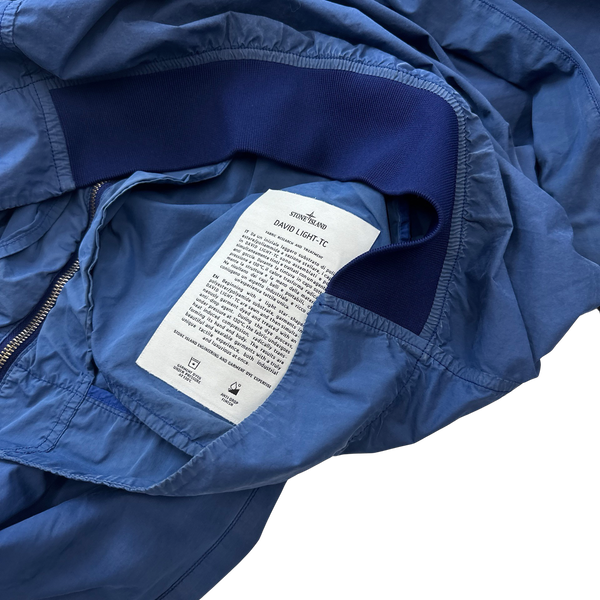 Stone Island 2015 Blue David TC Light Jacket - Large