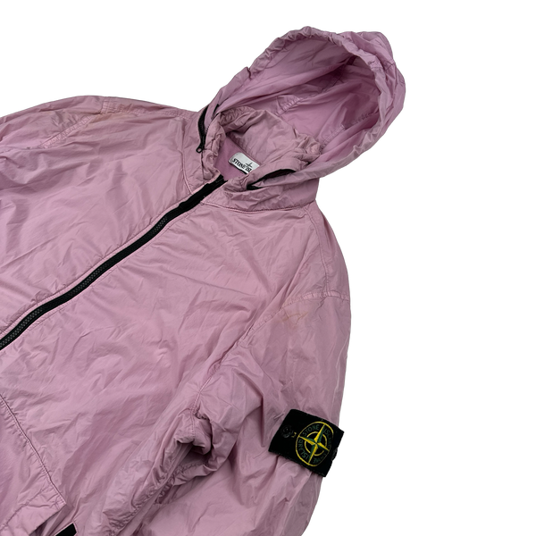 Stone Island 2020 Pink Crinkle Reps Bomber Jacket - XL – Mat's Island