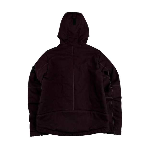 Stone Island 2017 Burgundy Panno R 4L Stretch Jacket - Small