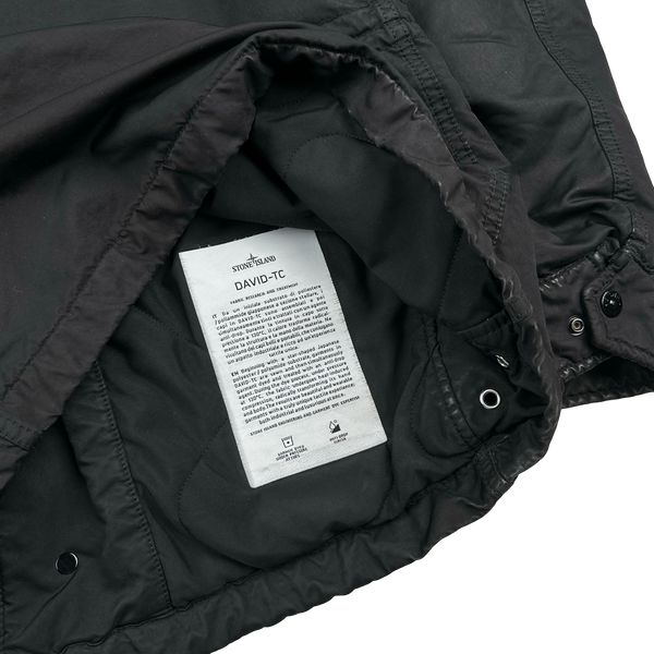 Stone Island 2012 Black David TC Field Jacket - Large