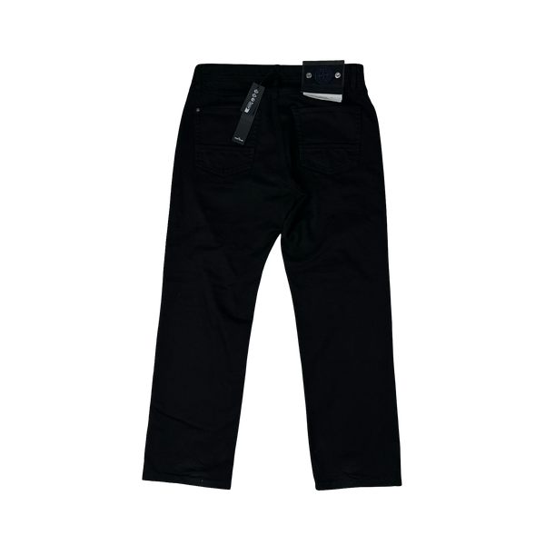 Stone Island 2025 Bull Denim-TC Straight Fit Jeans - 32"