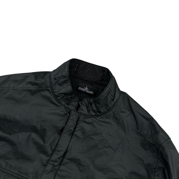 Stone Island 2018 Black Poly-Hide 2L Shadow Project Jacket - Large