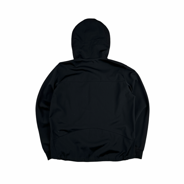 CP Company Navy Light Blue Lining Elastane Blend Goggle Jacket - XL