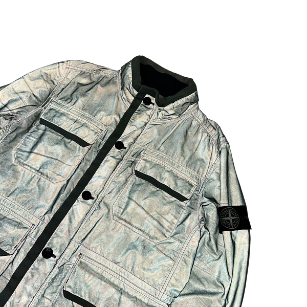 Stone Island 2011 Liquid Reflective Field Jacket - Medium