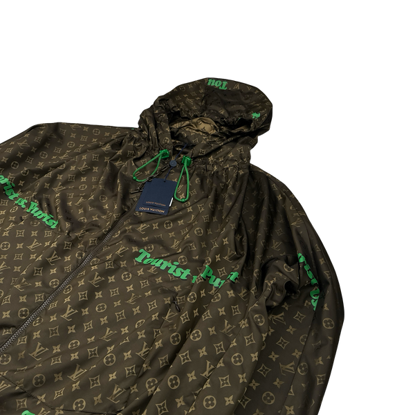 Louis Vuitton 2021 Monogram Nylon Tourist Vs Pursuit Windbreaker - XL