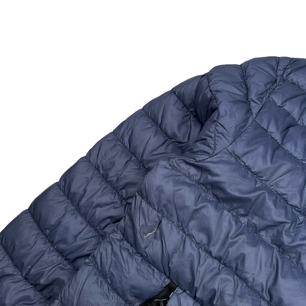 Stone Island 2016 Blue Garment Dyed Down Puffer Jacket - XL