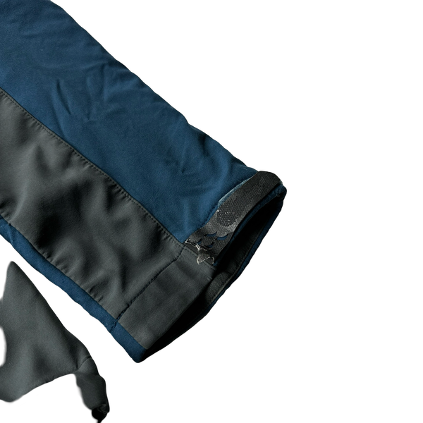 RAB Blue Zipped Water Resistant Soft Shell Fleece Jacket - Large