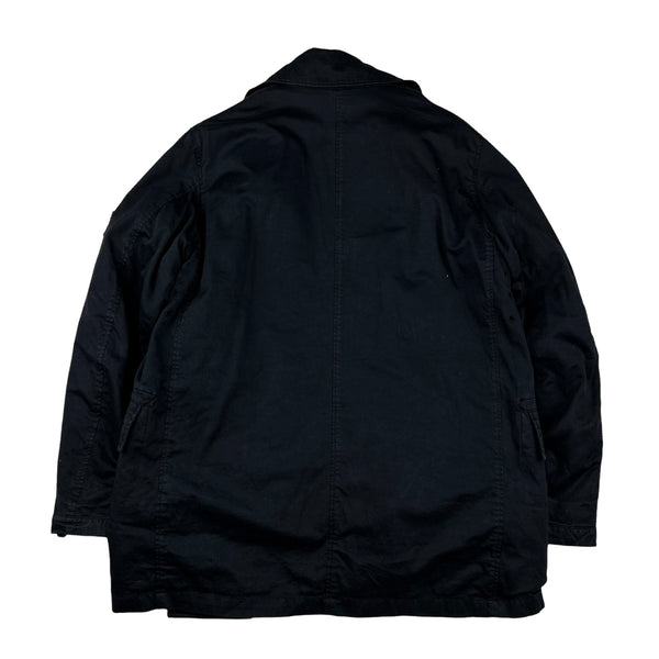 Stone Island 2002 Navy Raso Spaceman Dutch Rope Jacket - Large