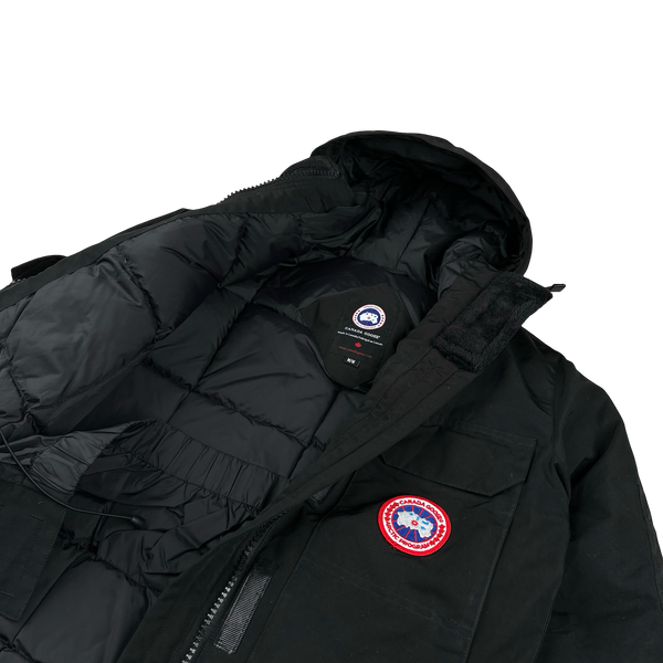 Canada Goose Black Premium Down Expedition Parka Jacket - Medium