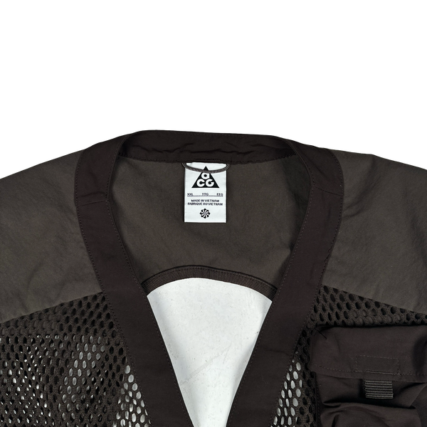 Nike ACG 2022 Mesh Brown Cargo Gilet/Vest - XL/XXL