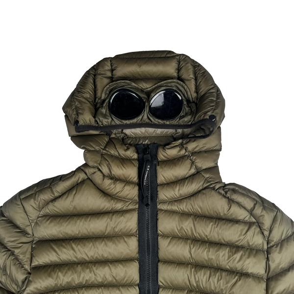 CP Company Khaki DD Shell Goggle Jacket - Medium