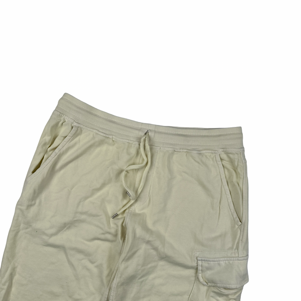 CP Company Yellow Cotton Lens Viewer Shorts - Medium