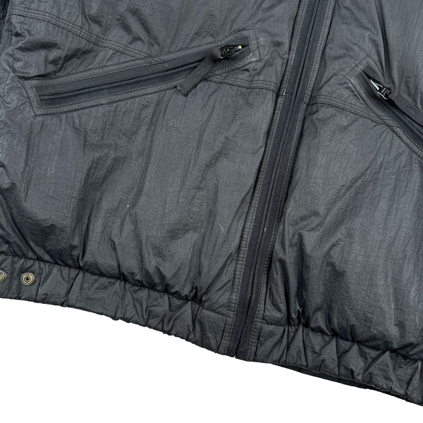 Stone Island 2009 Black Down Filled Padded Jacket - Large