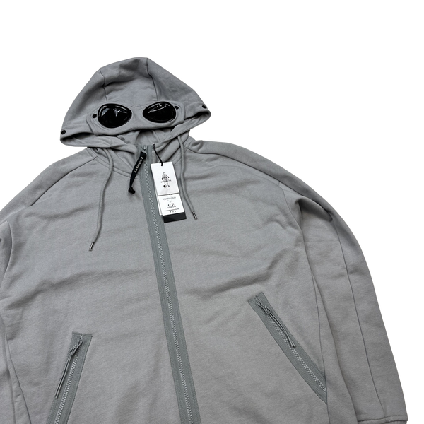 CP Company Stone Grey Lens Viewer Hoodie - Medium, Large, XXL, XS