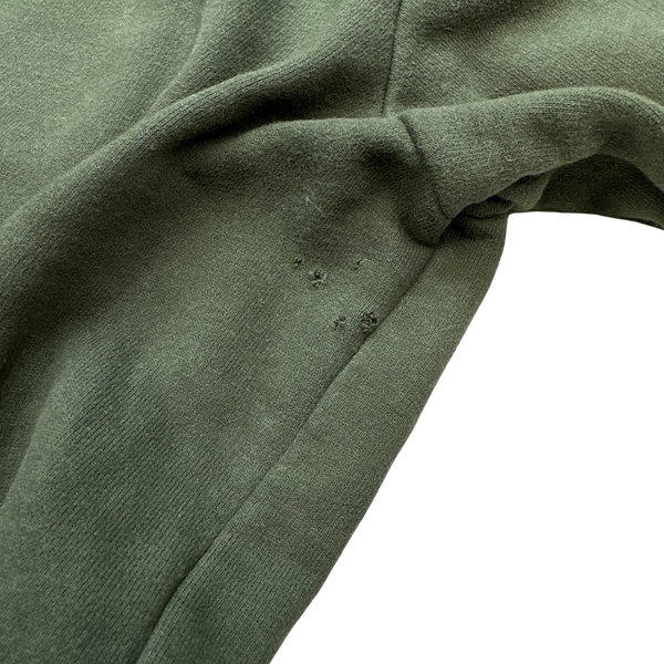 Stone Island Half Zipped Sweatshirt Dark Green - XL