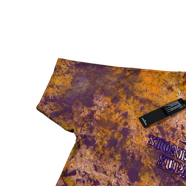 Stone Island x Supreme 2020 Paintball T Shirt - Medium