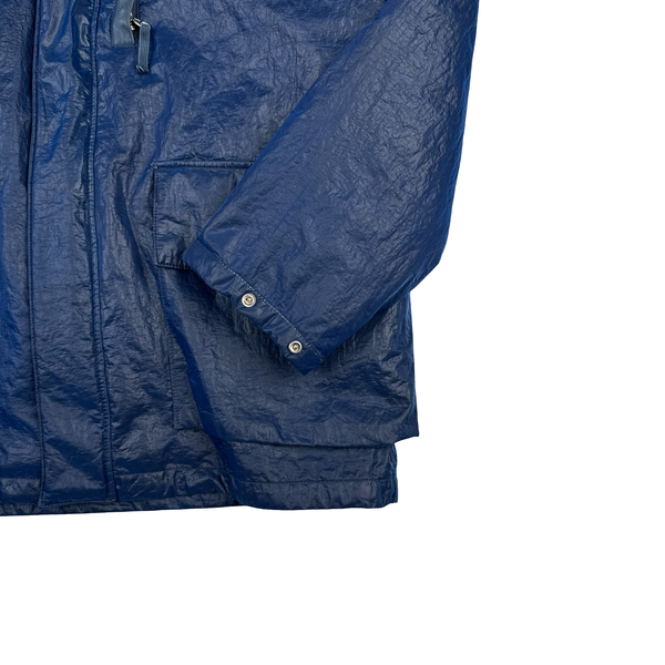 Stone Island Nylam Blue Vintage AW2000 Rare Dutch Rope Jacket - Large