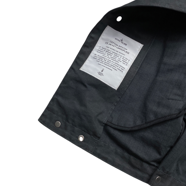 Supreme X Stone Island Reactive Ice Camo Ripstop Jacket - Small