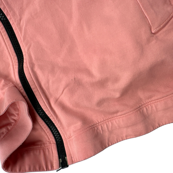 Stone Island 2016 Pink Cotton Zipped Bomber Style Jumper - 3XL