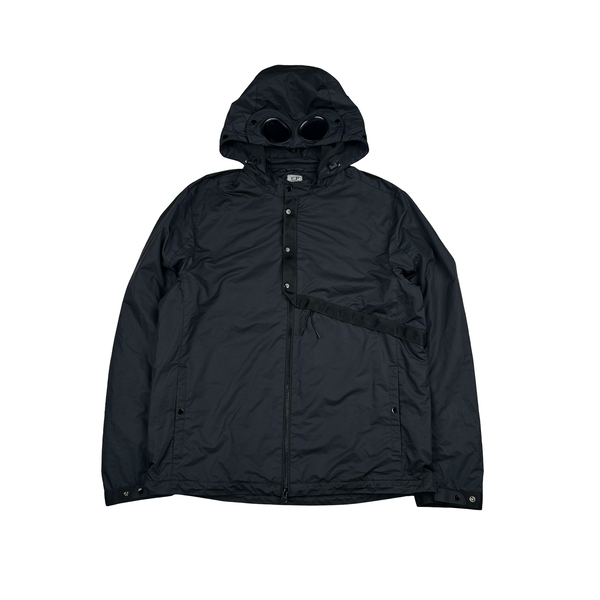 CP Company Black Micro M Goggle Jacket - XL