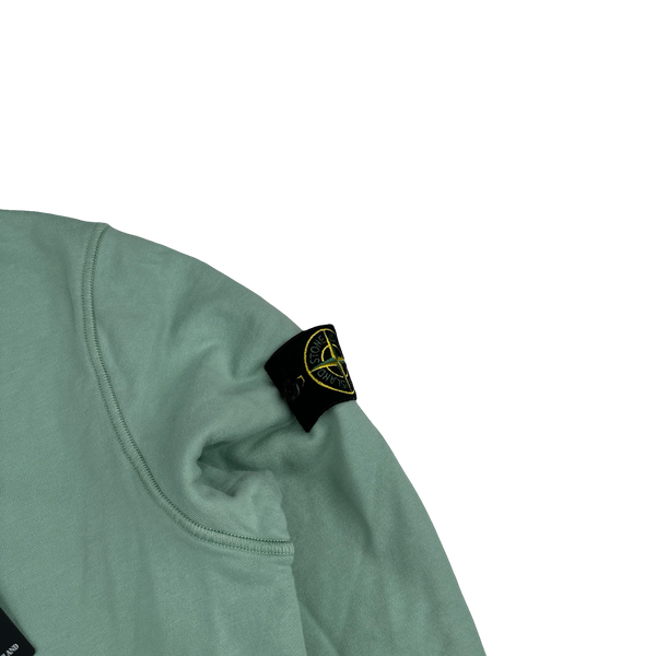 Stone Island 2024 Mint Green Crewneck Jumper - Medium