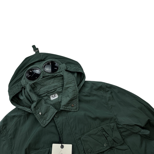 CP Company Green Chrome La Mille Goggle Jacket - XXL