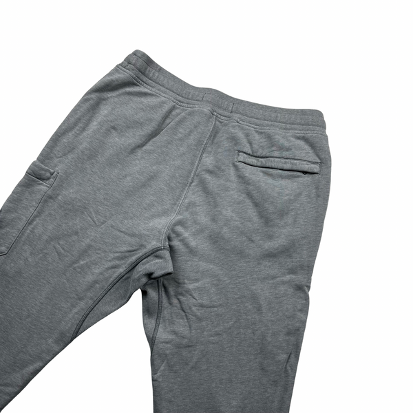 Stone Island Light Grey Cotton Joggers - Medium