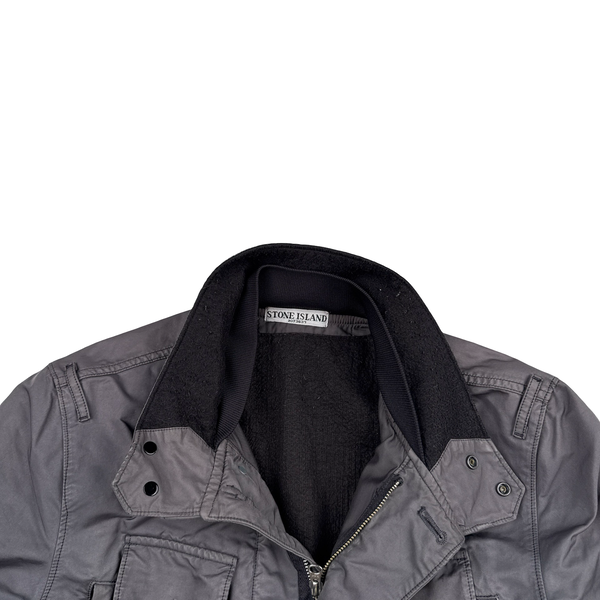 Stone Island 2010 Grey David TC Multi Pocket Field Jacket - Medium