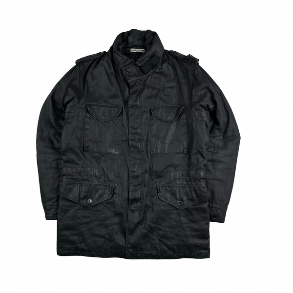 Stone Island 2008 Lino Flax Shoulder Badge Jacket - XL