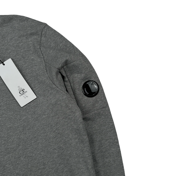 CP Company Light Grey Cotton Crewneck Sweatshirt - XS
