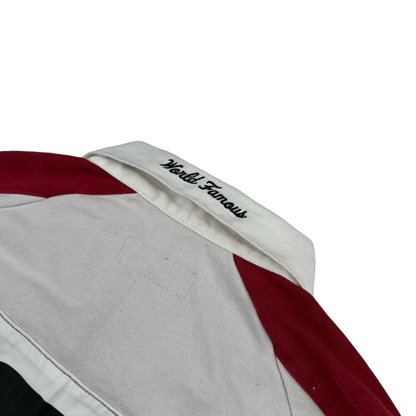 Supreme World Famous Spellout no.6 Rugby Polo Shirt - XXL