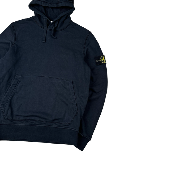 Stone Island 2024 Navy Pullover Hoodie - Medium