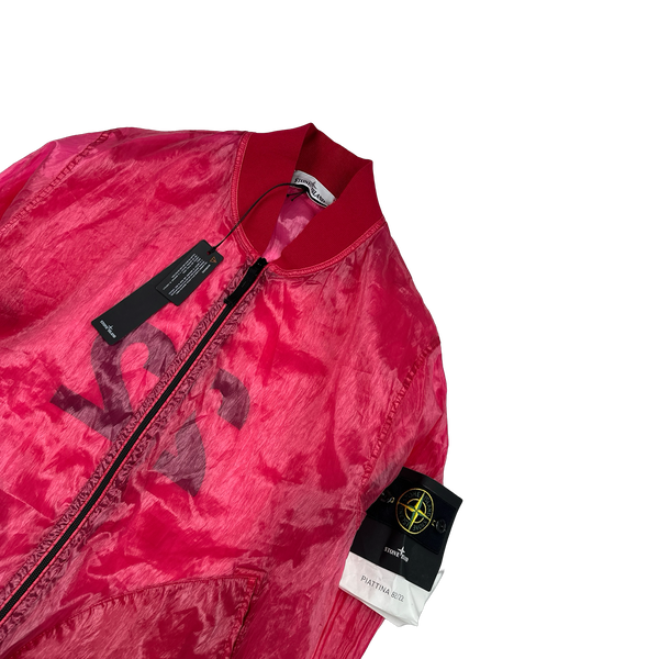 Stone Island 2022 40th Anniversary Pink Piattina 82/22 Jacket - XL