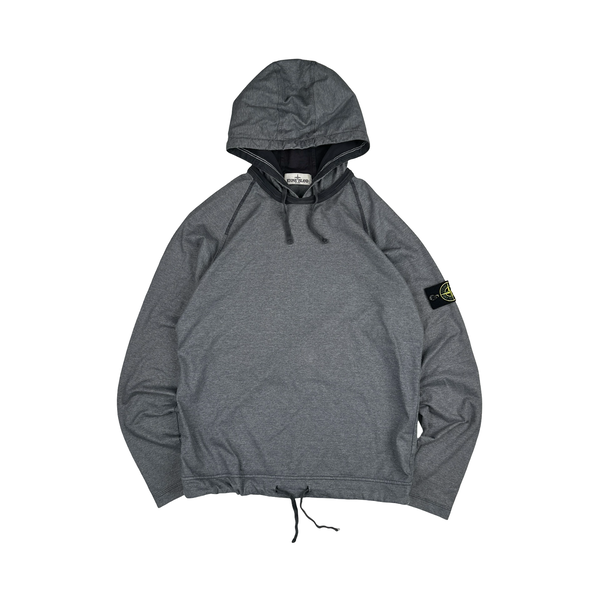 Stone Island 2011 Adjustable Lightweight Pullover Hoodie - Large