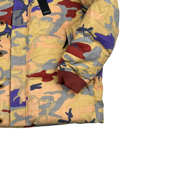 Stone Island 2022 Heritage Camo Down Filled Puffer Jacket - Small - Large - XL