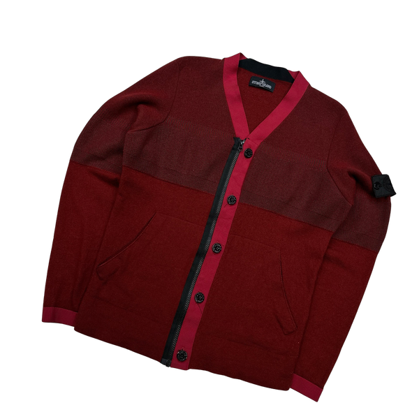 Stone Island layered knitted cardigan | Eraldo.com US