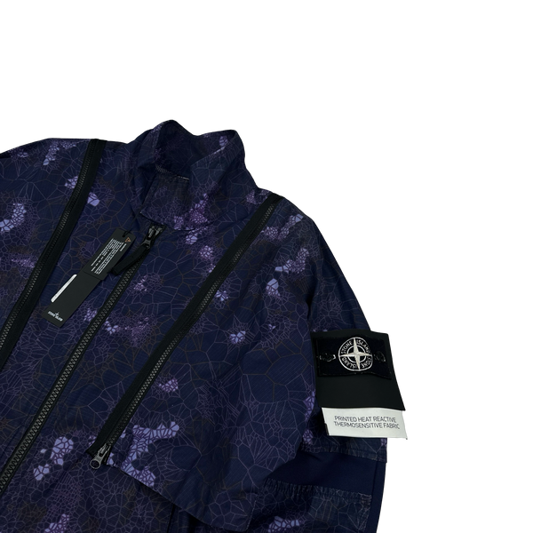 ジャケット・アウター 10ss stone heat reactive jkt Stone Island 2010 Brown Heat Reactive Jacket - 3XL – Mat's Island