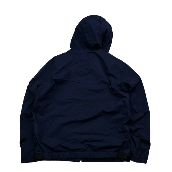 Stone Island 2016 Navy Garment Dyed Performance Tela Jacket - XXL