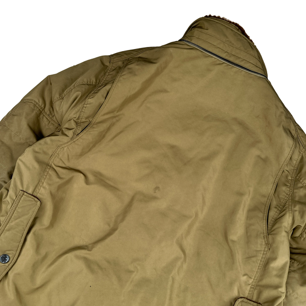 Ralph Lauren Beige Quilted Jacket - Large