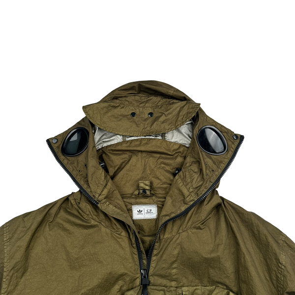 CP Company x Adidas Khaki Explorer Chrome Goggle Jacket - Large