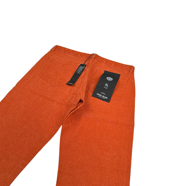 Stone Island 2019 Tela Placcata Trousers - 33"
