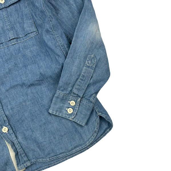 Stone Island 2014 Denim Cotton Overshirt - Small