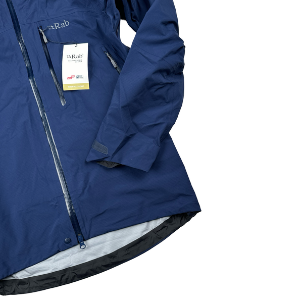 RAB Navy Zipped Firewall Jacket - Medium
