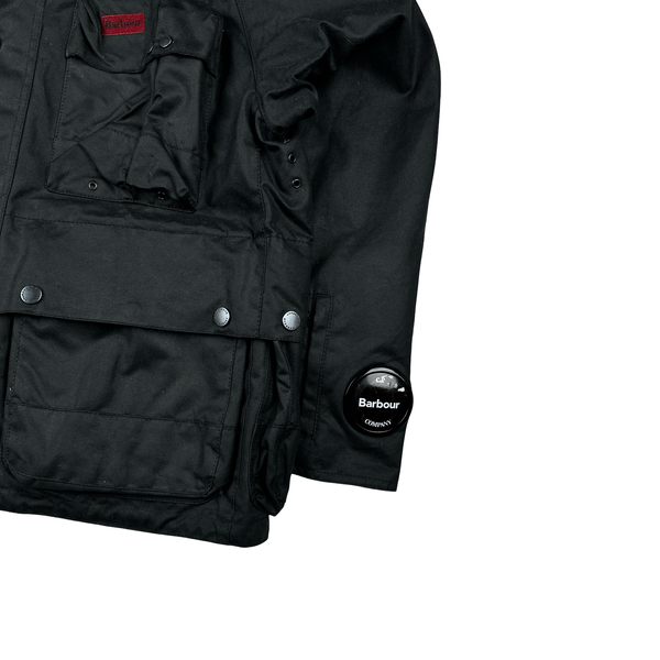 CP Company x Barbour Multi Pocket 500 Mille Waxed Jacket - Large