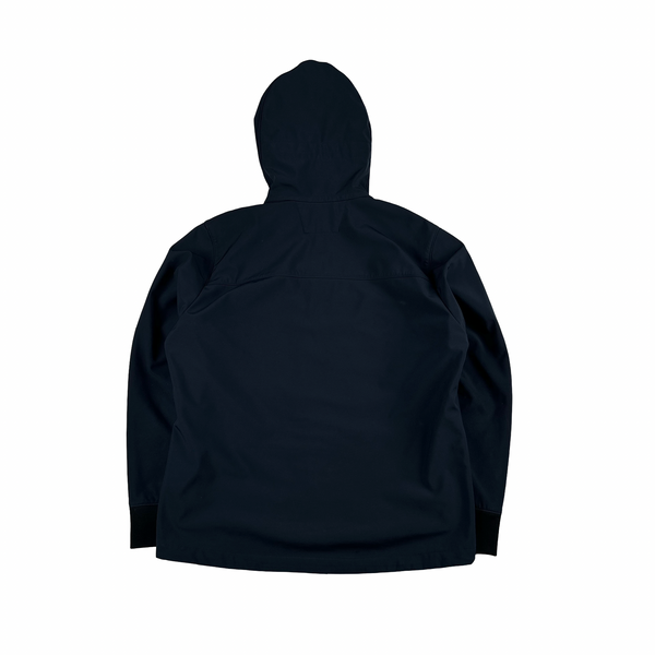 CP Company Navy Hooded Lined Soft Shell Goggle Jacket - 3XL