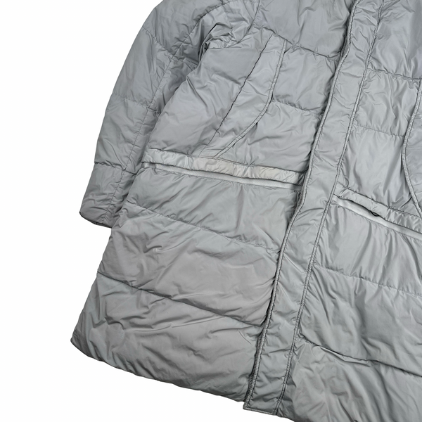 CP Company Grey Nycra-R Puffer Parka Jacket - 3XL